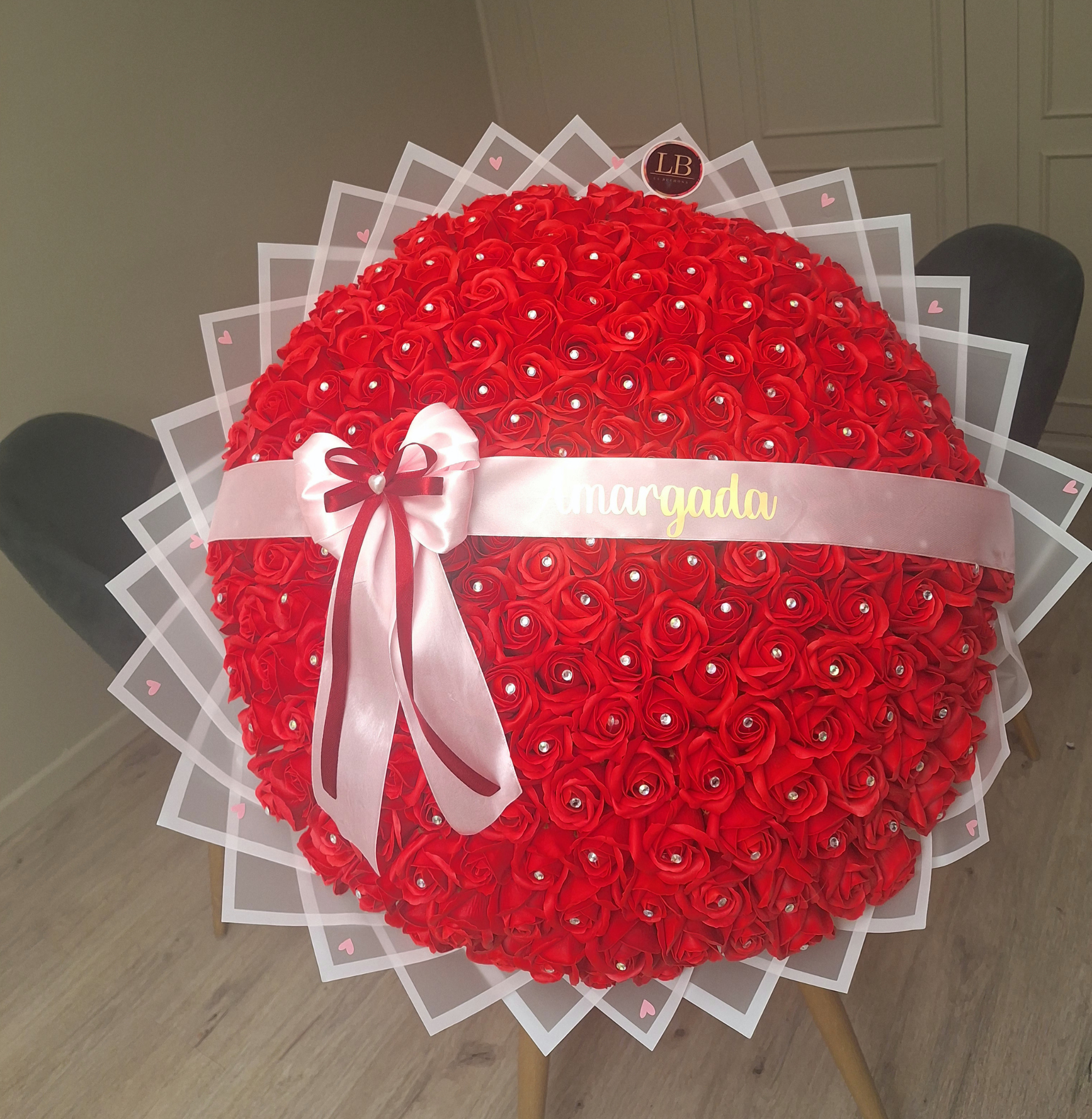 Ramo Gigante de 200 Rosas Rojas – Amor Infinito