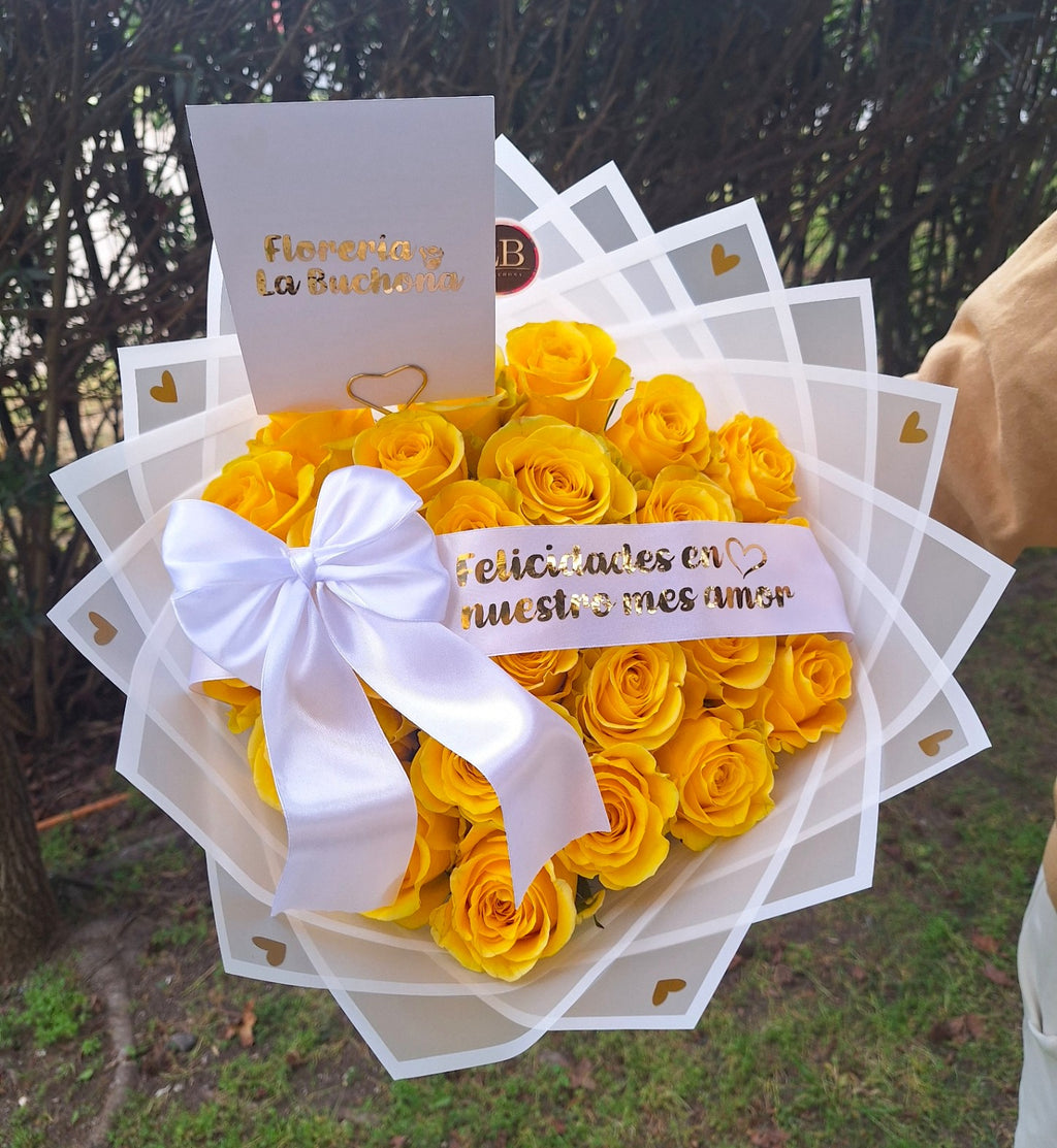 25 Rosas Amarillas