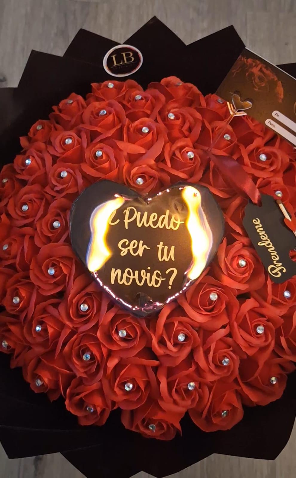 Ramo Corazón de Fuego 🔥❤️‍🔥