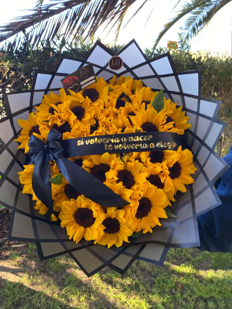 Ramo de 40 Girasoles 🌻