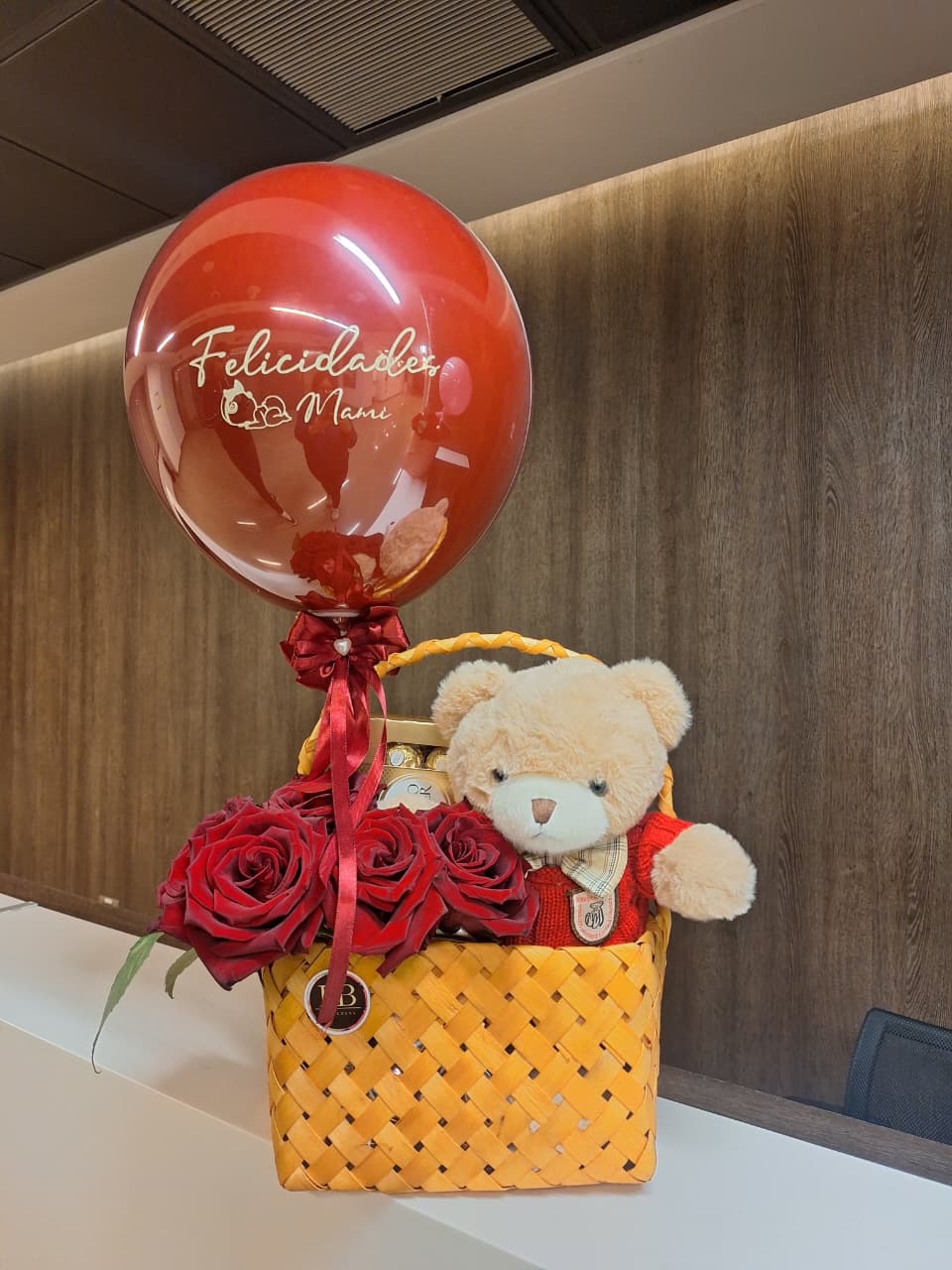 Canasta Floral